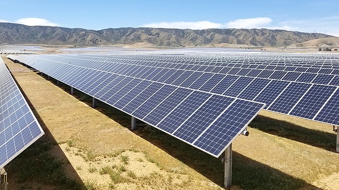The proposed 240-megawatt solar farm from sPower would occupy about 2,154 acres of land four miles north of Lovelock and North Meridian Road.