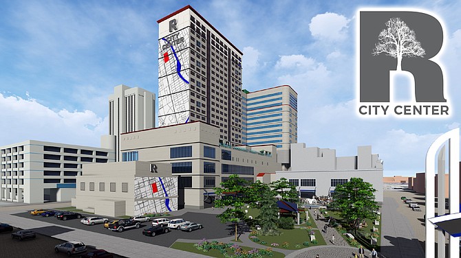 Earlier this year, CAI Investments released a rendering of the Reno City Center, which would eventually replace Harrah&#039;s.