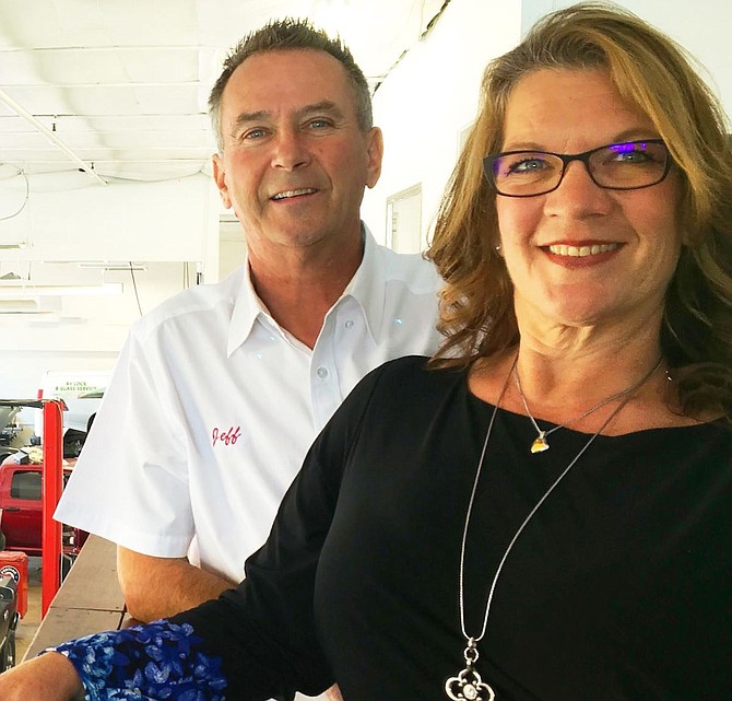 Jeff and Shari Pheasant are co-owners of A Master Mechanic. 