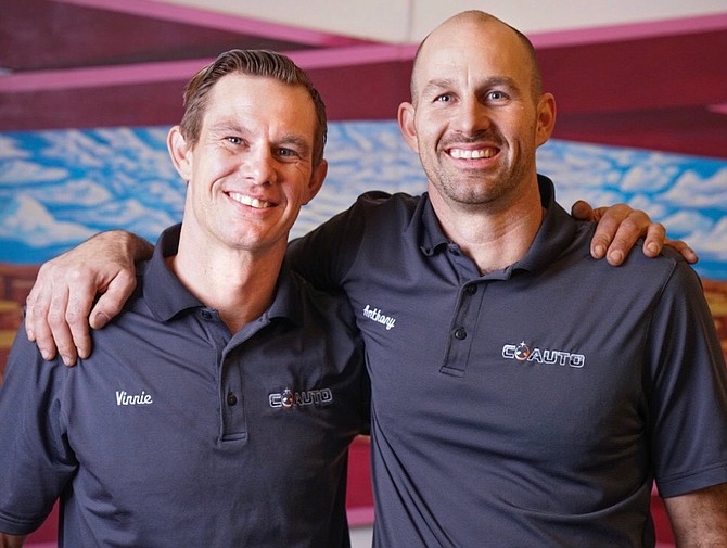 Brothers Vinnie and Anthony Lucido are co-owners of CoAuto in Reno.