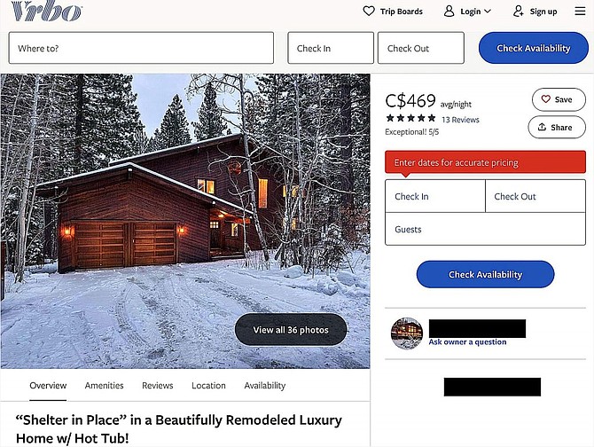 Some short-term and vacation rental property owners have been advertising properties as places to &quot;shelter in place&quot; during the coronavirus epidemic. Regional governments are now limiting use of short-term rentals for &#039;critical&#039; needs.