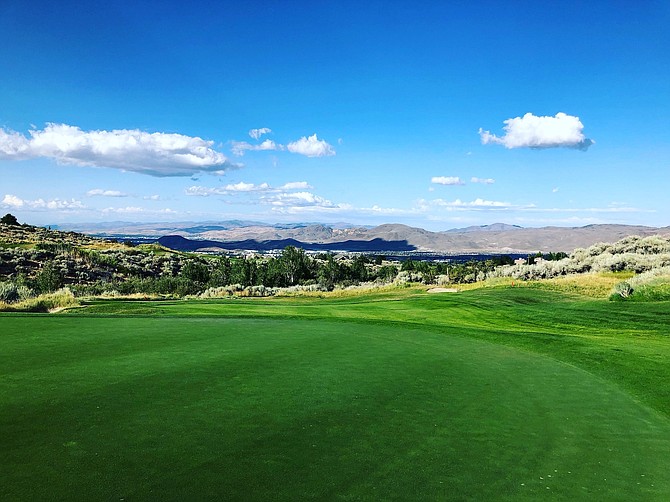 Located 15 miles south of downtown Reno, The Club at ArrowCreek offers 36 holes of golf, including The Legend Course, designed by Arnold Palmer, and The Challenge Course, a Fuzzy Zoeller design.