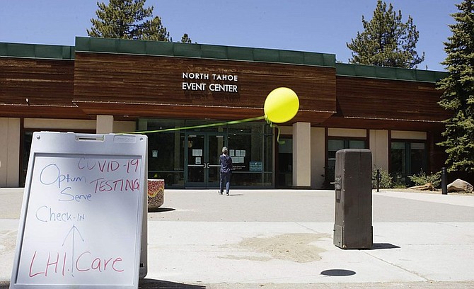 A COVID-19 testing site opened in Kings Beach this week, on Lake Tahoe&#039;s North Shore.