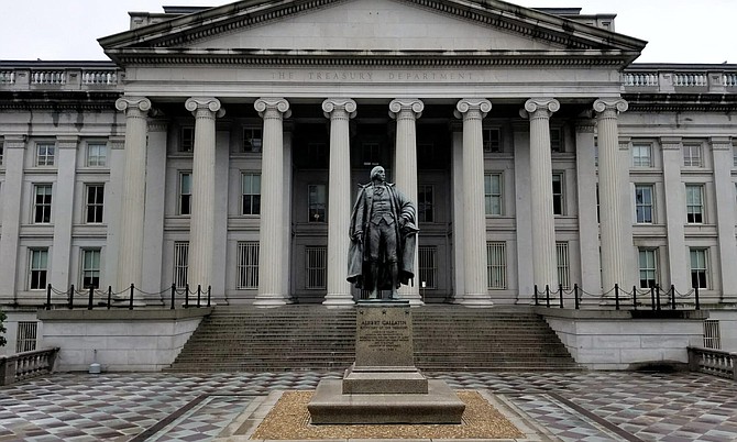 U.S. Treasury Building Washington D.C.