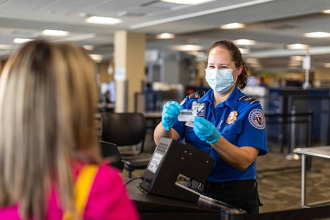 Two weeks after the coronavirus pandemic shut down businesses in Nevada, Reno-Tahoe International Airport saw passenger counts drop 96%, says airport spokesperson Brian Kulpin.