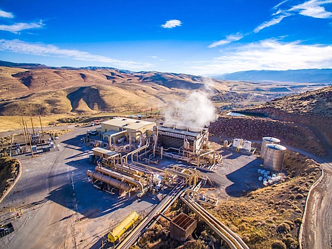 Ormat&#039;s Steamboat Hills geothermal complex is located at 14505 S. Virginia St.