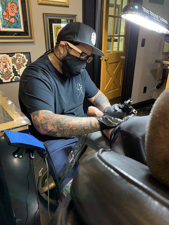 Got My First Tattoo Artist Candace Cox at Battle Born Tatto in Reno  r tattoos