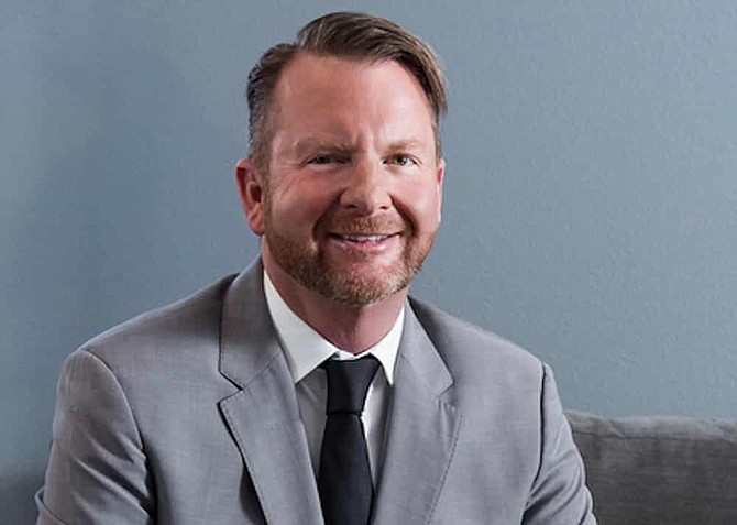Tim Haughinberry took over in mid-2019 as president of the Gay and Lesbian Chamber of Commerce of Nevada. 