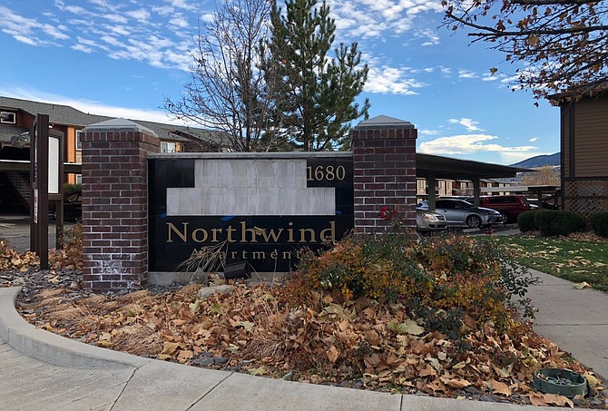 The 185-unit Northwind apartments are located at 1680 Sky Mountain Drive in Reno. 