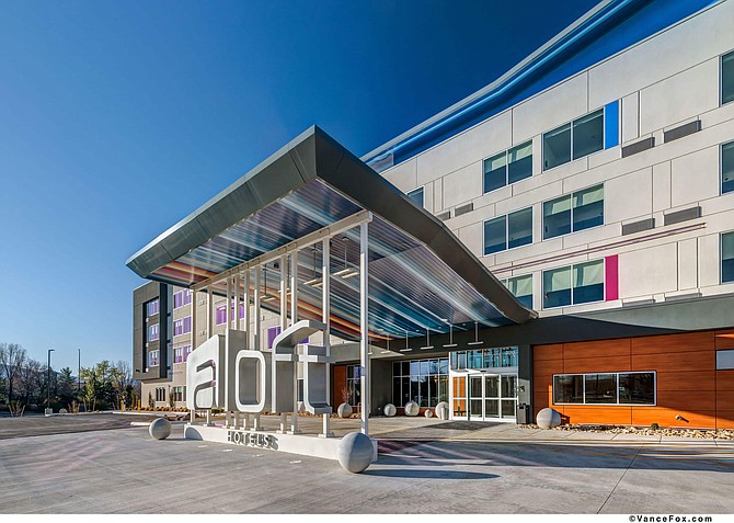 Aloft Reno Hotel, located near Reno-Tahoe International Airport, is one of Plenium Builders&#039; recent construction projects.