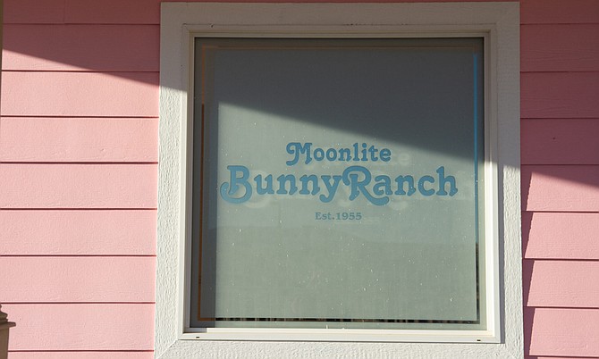 The Moonlite Bunny Ranch in Mound House, Nev., east of Carson City on Thursday, Oct. 18, 2018.