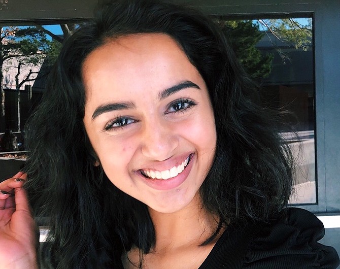 Harini Tirumala, of Galena High school, was one of two Reno-ares BofA Student Leaders for 2020.